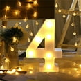 thumbnail image 1 of Kayannuo Bedroom Decor Christmas Remote Control Alphabet Letter Lights Led Light Up White Plastic Letters Standin Living Room Decor, 1 of 2