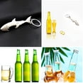 thumbnail image 1 of kayannuo Unisex Creative Beer Bottle Shark Bottle Opener Easy Open Keychain Keyring Gift, 1 of 6