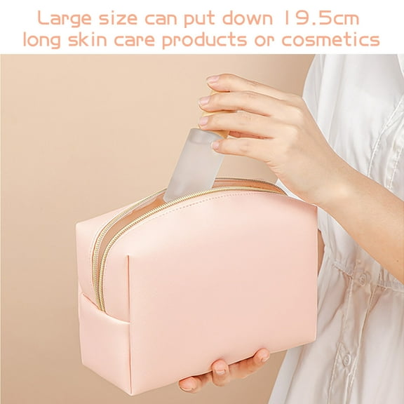 kayannuo Women's Octagonal Cosmetic Bag, Travel Portable Wash Bag Storage Bag, Lovely Waterproof Square Wash Bag