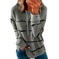thumbnail image 1 of kayannuo Womens Tops Long Sleeve Shirts Fall Fashion Woman Long Sleeve T-Shirt Summer Printing Loose Blouse Tops, 1 of 4