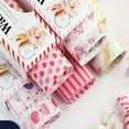 thumbnail image 1 of kcavykas 50 Sheets Printed Food Packaging Paper, Oil-Resistant Baking Parchment for Pastries, Cakes & Sandwiches, 1 of 9