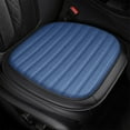 thumbnail image 1 of kcavykas Car Seat Cushion Breathable Mesh Cover – Four Season Universal Linen Seat Pad, Comfortable Support, Air Circulation, Durable, Easy Install, Brown Blue Gray Beige Black, 19.7x19.7in, 1 of 6