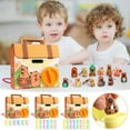 thumbnail image 1 of kcavykas Christmas Decorations 24PC DIY Surprise Capsule Eggs Craft Kit Fillable Plastic Eggs With 24 Mini Capsules Toys Stickers Accessories for Kids Party Favors Gifts Stocking Stuffers Gift, 1 of 9
