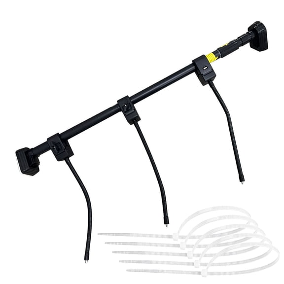 kcavykas Heavy Duty Christmas Decoration Stand Adjustable Telescopic Frame 80–100cm Sturdy Plant or Garland Hanger Holiday Display Rack for Indoor or Outdoor Use