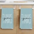 thumbnail image 1 of kcavykas Maple Leaf Pumpkin Striped Dish Towels, Fall Kitchen Cloth Set for Dishwashing, Absorbent Bathroom Hand Towels, Seasonal Thanksgiving Home Decoration Accessories, 1 of 6