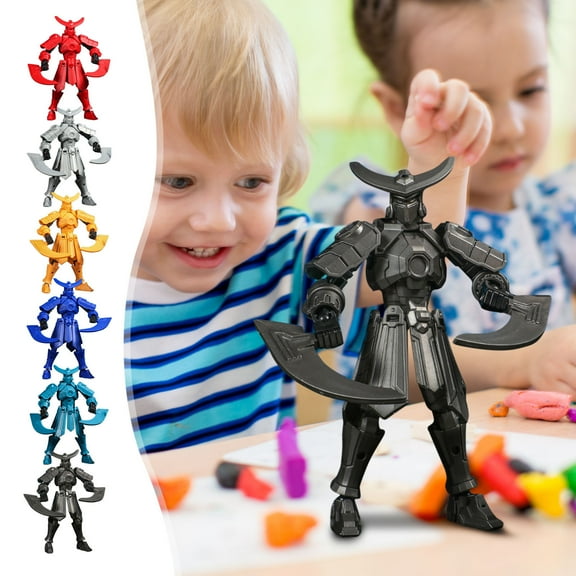 kcavykas Mecha Dolls Articulated Movable Printable Dolls Toys 3rd Generation Dummy Dolls