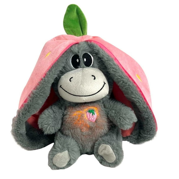 kcavykas Soft Breathing Night Toy Kids Calming Sleep Aid Light-up Music Koala Doll Realistic Breathing Motion Toddler Relaxation and Bedtime Companion