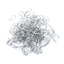kchsji Christmas Decoration S Shaped Hooks 50PCS Strong Durable Anti Slip Ornament Hanger, Multi Functional Metal Hooks for Christmas Tree, Stockings, Balls, Party Holiday Decor