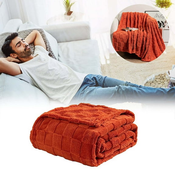 kchsji Fleece Blanket Soft - Ultra Soft Plush Blanket For Bed Sofa Use, Comfortable Nap Blanket For Home Office, Cozy Throw Blanket For Living Room Bedroom And Personal Relaxation