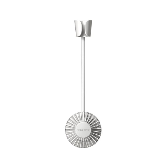 kchsji Hands Free Hair Dryer Holder Wall Mounted No Drilling Adjustable 360° Rotation Lazy Bracket Strong Load Bearing Easy Install Bathroom Storage Rack for Blow Dryer Tools