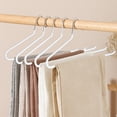 thumbnail image 1 of kchsji Heavy Duty Z-Shaped Pants Hanger - Non-Slip Iron Clothes Organizer for Closet, Space Saving Storage Rack for Trousers, Jeans, 1 of 6