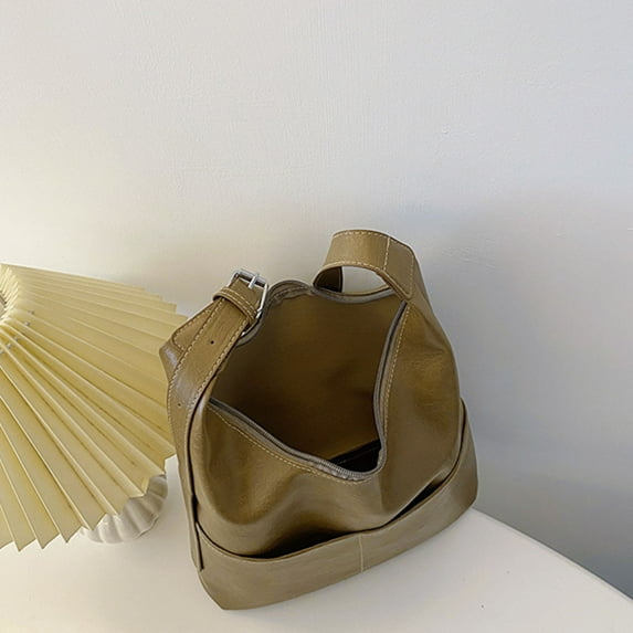 kchsji Leather Tote Bag for Women, Large Capacity Shoulder Purse with Multiple Compartments, Elegant Everyday Handbag, Ladies Travel Work Shopping Tote, Stylish Casual Satchel for Daily Use and Gifts