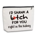 thumbnail image 1 of kdxpbpz Friendship Gifts for Women Friends, Funny Best Friend Birthday Gifts for Women BFF, Birthday Christmas Gifts for Best Friend Besties Sister Women Female BFF Boss Makeup Bag Cosmetic Bag, 1 of 3