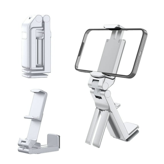 kedshhgu Universal Airplane in Flight Phone Mount. Handsfree Phone Holder for Desk with Multi-Directional Dual 360 Degree Rotation. Travel Essential Accessory for Flying Travel