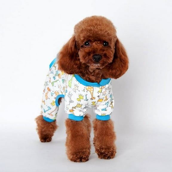 kedshhgu Dog Jumpsuit, Winter Fleece Puppy Clothes for Small Dogs Girl Boy Warm Small Dog Pajamas Dog Outfit for Chihuahua Teacup Cold Weather Cat Apparel Clothing
