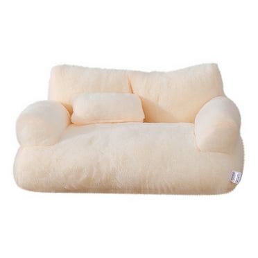 kedshhgu Dogs/Cats Bed Mats, Washable Removable Couch Mat, Plush Long Fur Mat, Waterproof Lining, Perfect for Small, Medium and Large Pets