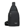 thumbnail image 1 of kedshhgu Sling Bag Crossbody Backpack for Men Women Sling Backpack Hiking Daypack Multipurpose Cross Body Chest Bag with USB Charging Hole, 1 of 6