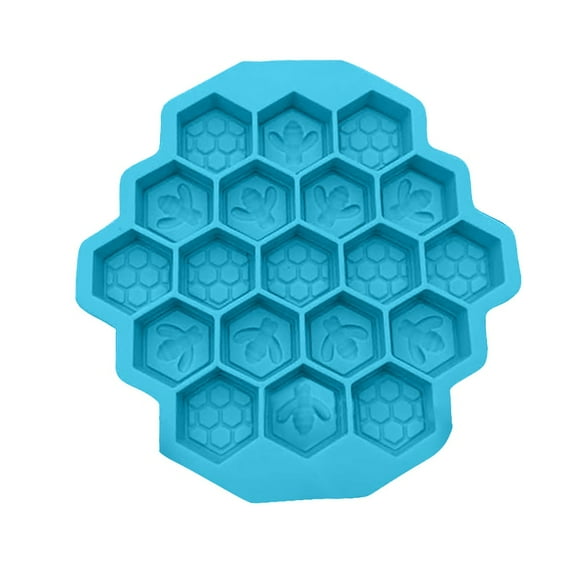 kedshhgu Small Ice Mold Tray for Freezer, Easy Release Ice Mold Maker - Stackable Cubed Ice Trays - Making Tiny Honeycomb Icecubes