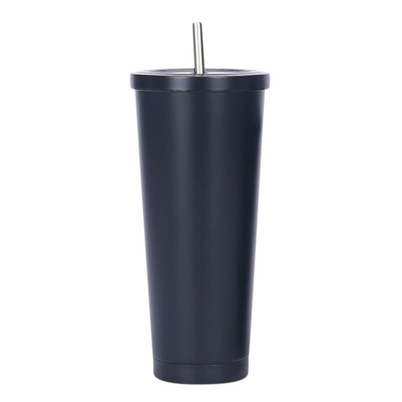 kedshhgu Stainless Steel Vacuum Insulated Tumbler, Coffee Travel Mug Spill Proof with Straw, Thermos Cup for Keep Hot/Ice Coffee,Tea and Beer