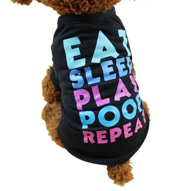 kedshhgu Summer Polyester Dog T-Shirt Costume - Puppy Clothes for Small Dogs