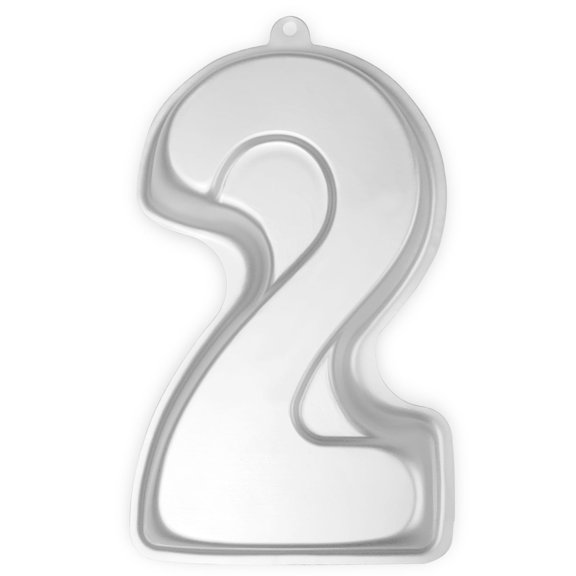 kefyixc 2 zigzag baking cake pan for birthday parties and family gatherings. Silver color