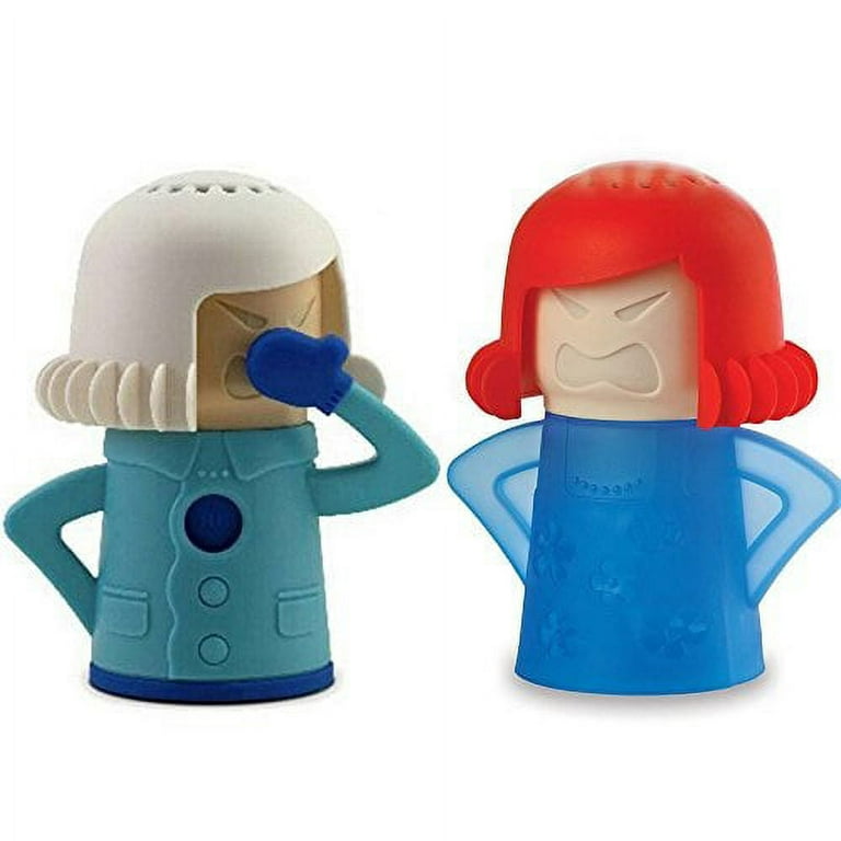 Keledz Microwave Cleaner Angry Mom with Fridge Odor Absorber Cool Mom (2pcs)