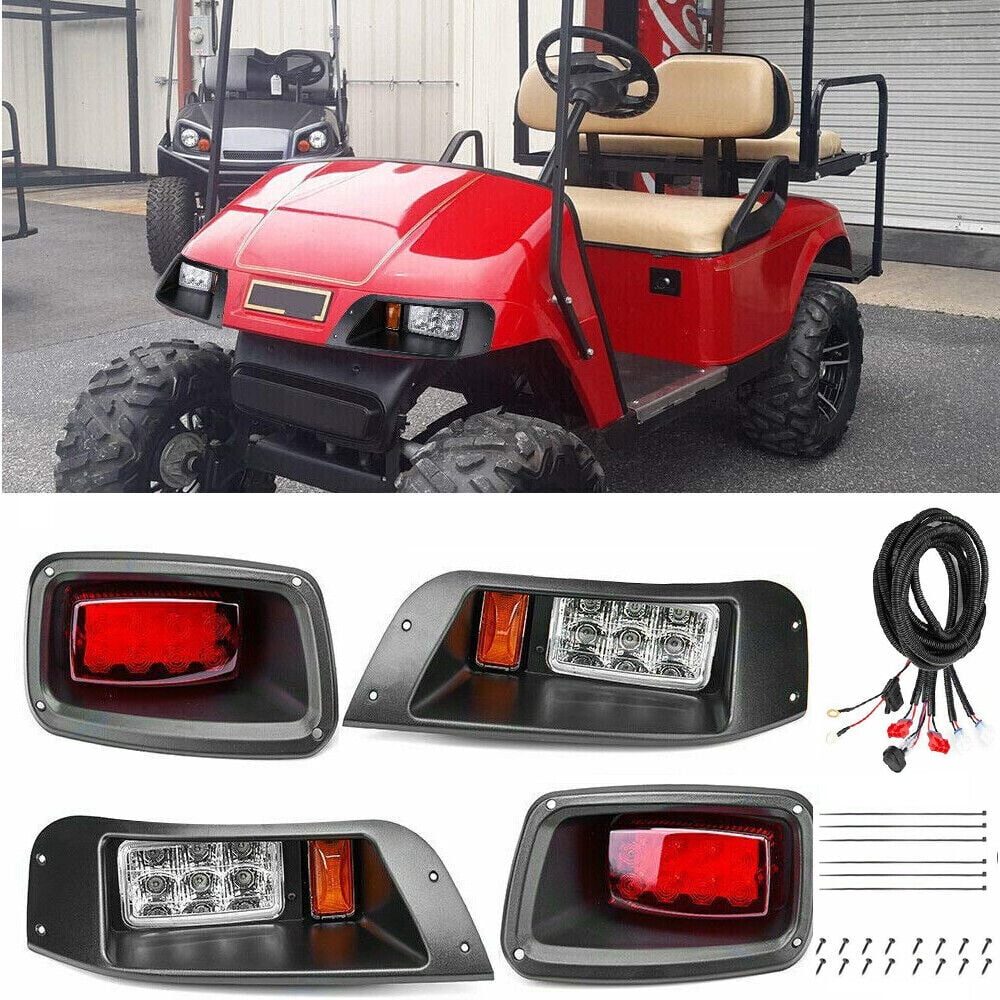 kemimoto Golf Cart Light Kit Compatible with TXT, Street Legal Golf