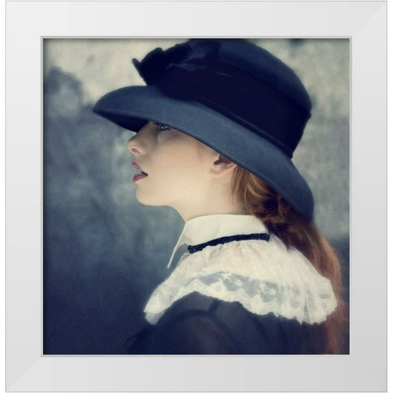 kenp 15x15 White Modern Wood Framed Museum Art Print Titled - Sinopa II