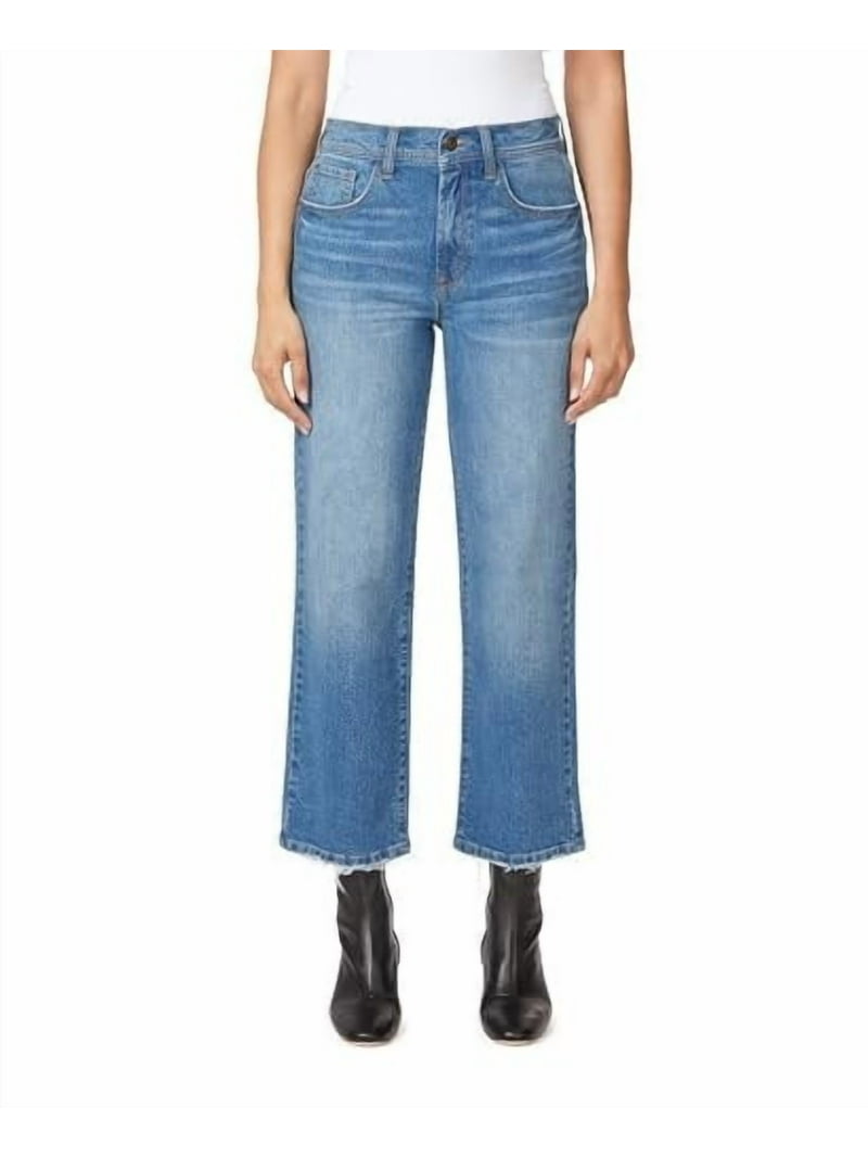 kensie Jeans for Women The Mila High-Rise Relaxed Straight 27-Inch