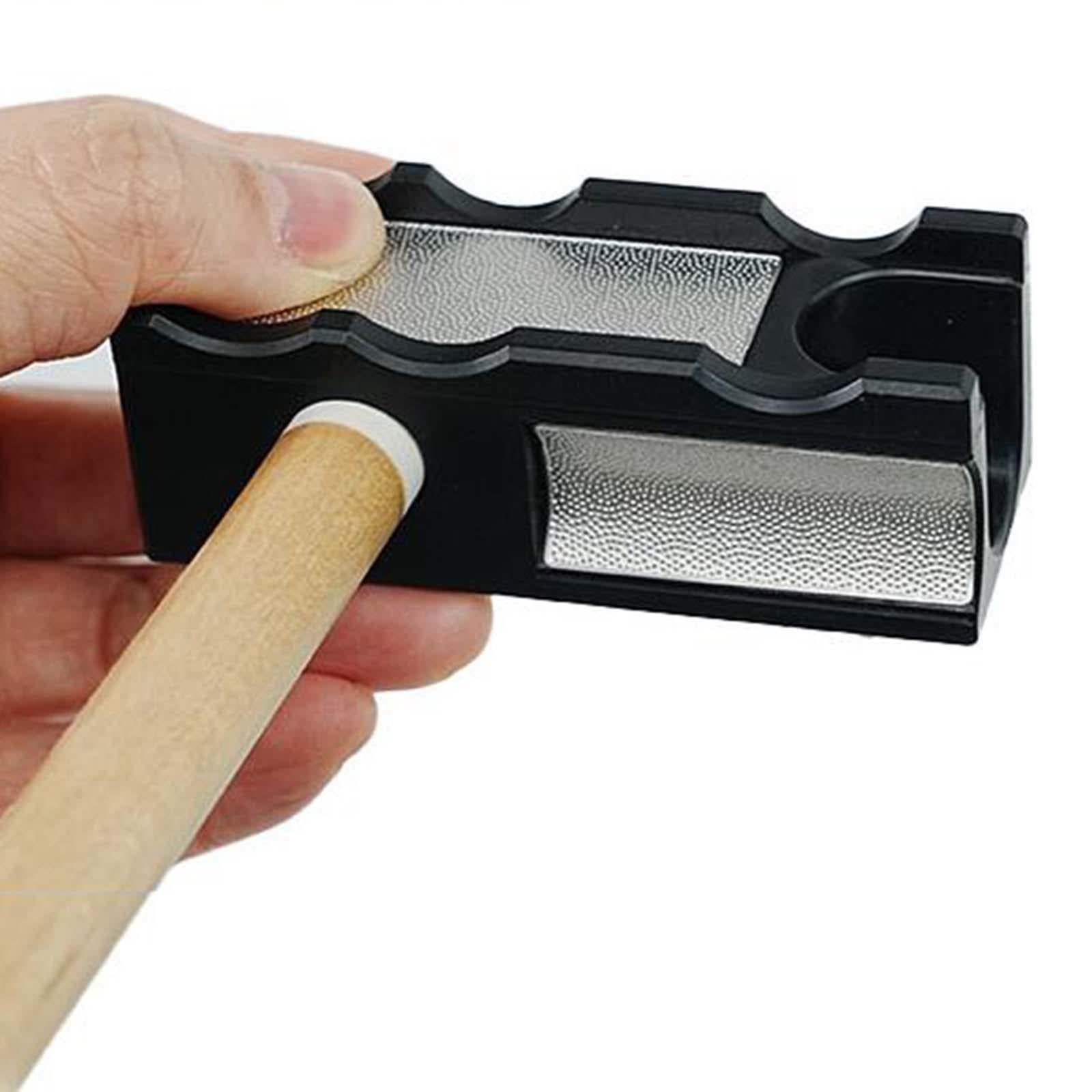 kesoto 11 in 1 Pool Cue Tip Repair Tool Billiard Cue Tip Repair Kit