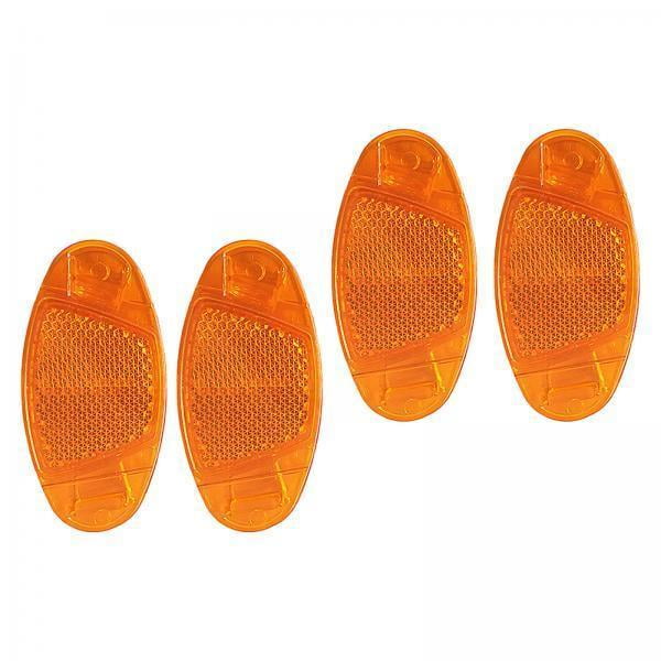 kesoto 2x4 Pieces Spoke Reflector, Bike Wheel Reflectors, Signage