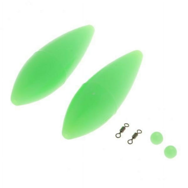 kesoto 5x2 Pieces Bombarda Fleet Carp Coast Trout Bass Lure Fishing