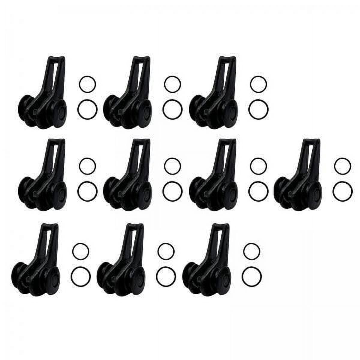 kesoto 6X 10x Fishing Hooks Keeper Hook Keeper for Lures Mini Fishing