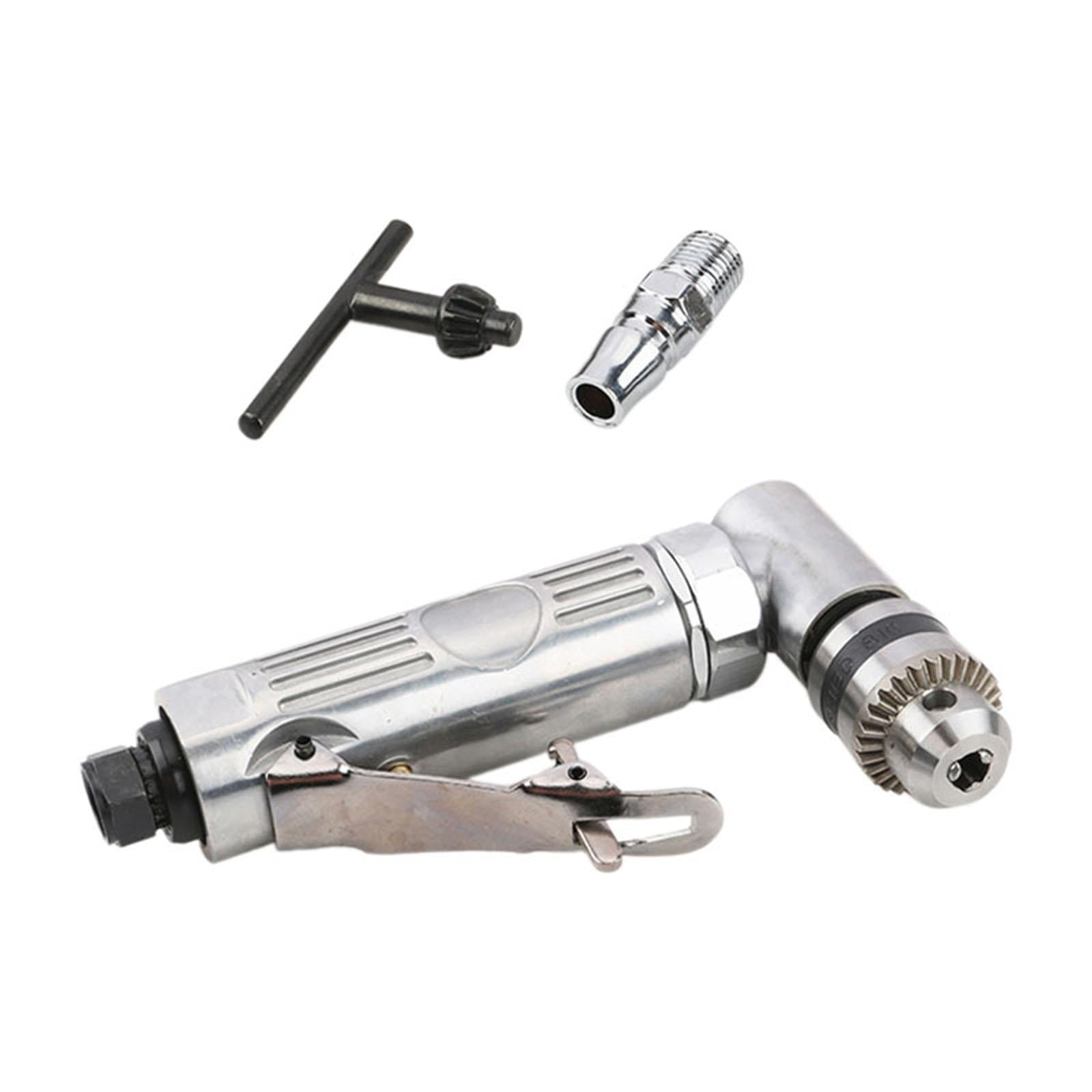 kesoto Air Drill Pneumatic Right Angle Drill Low Alloy Sturdy ,Compact 1/4inch for Auto Repair Personal DIY Machine Repair