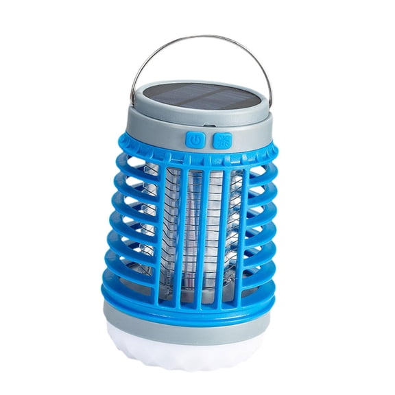 kesoto Camping Lantern with Hook Portable Tent Light for Household Backpacking Tent Blue