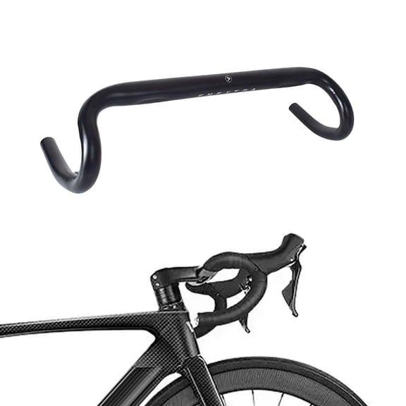 kesoto Drop Bar Bike Bent Bar Lightweight Handle Bar Handlebar Aluminum Drop Handlebar for Road Bikes BMX Cycling Parts 31.8mmx480mm