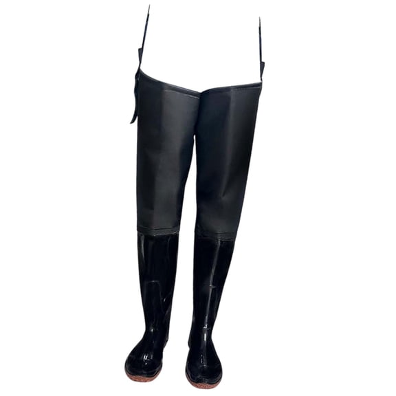 kesoto Fishing Waders with Boots, Thigh Waders Stockingfoot, Waterproof Wading Pants for Agriculture Work Gardening Water Activities 41