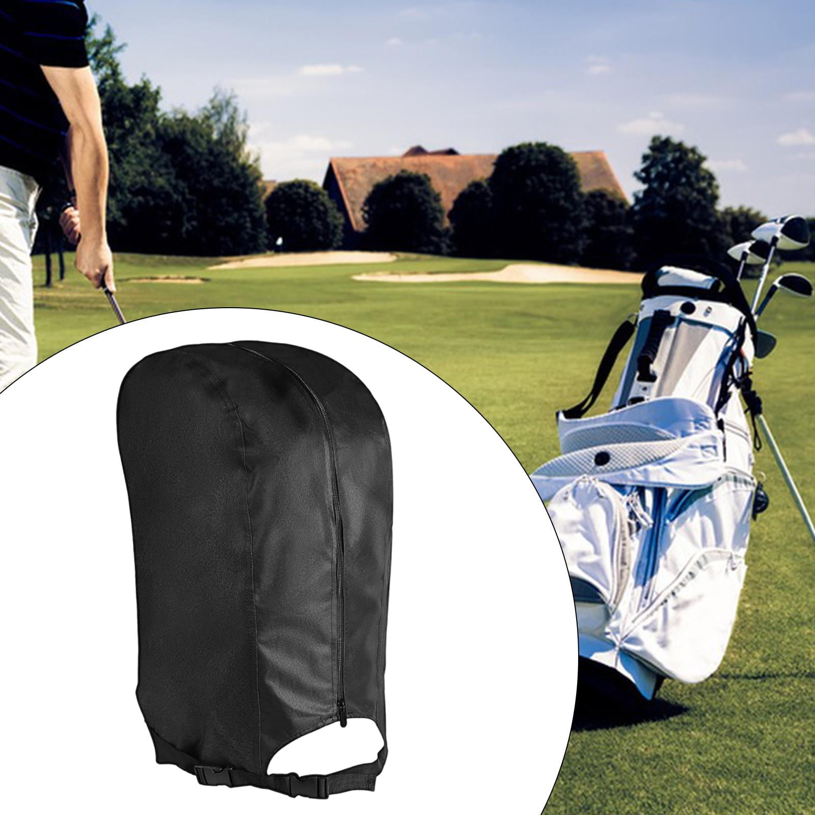 kesoto Golf Bag Rain Cover Poncho Women Men Reusable Waterproof Rainproof Rain Protection Cover