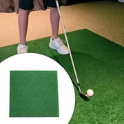 kesoto Golf Hitting Mats Golf Game Mat Artificial Grass Turf Golf Golf Practice Mat for Hitting Driving Chipping Adults 30cmx30cm
