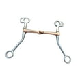 kesoto Horse Bit Full Cheek Bit H Shape Sturdy Practical Horse Bit