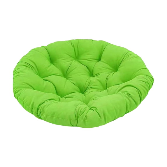 kesoto Outdoor Seat Cushion, Round Rattan Cushion, Hanging Basket Chair Cushion for Swing Chair Hammock Wicker Chair Rocking Chair Green