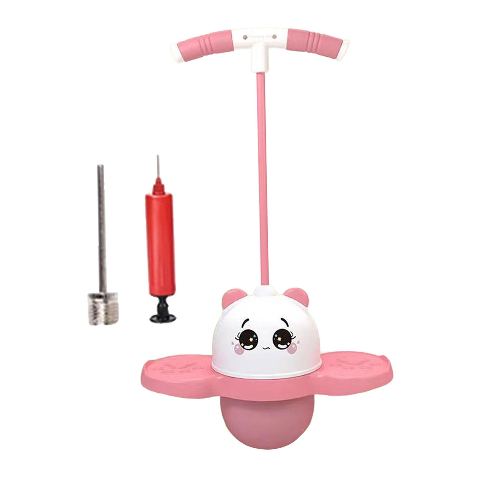 kesoto Pogo Ball with Handle Balance Board Kids Strong Grip Bouncing Ball Exercise Pogo Stick