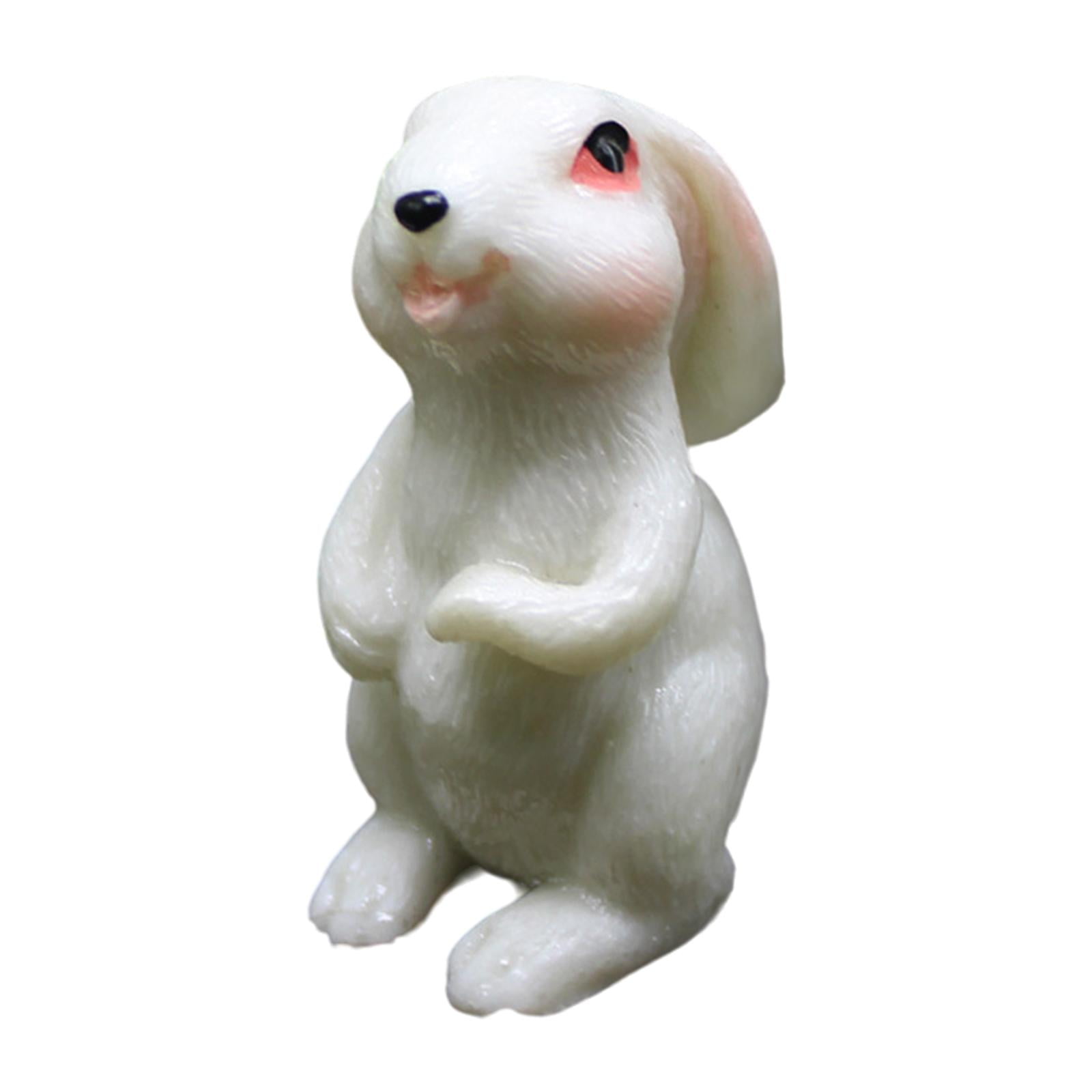 kesoto Rabbit Statue Sculpture Garden Statue Fantastic Resin Garden