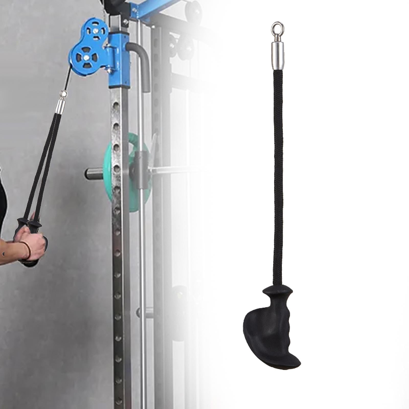 kesoto Tricep Rope Bicep Pull Down Rope Single Grip Nylon Rope Cable