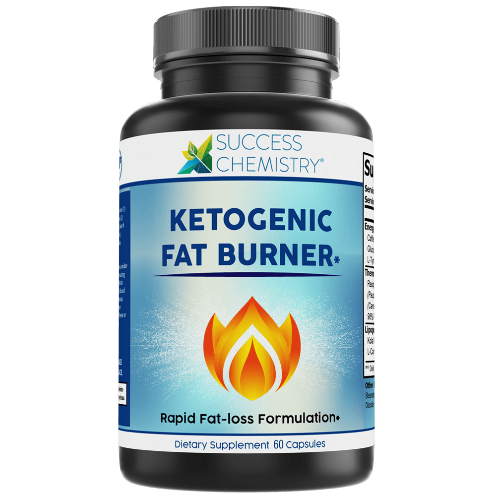 Success Chemistry Keto Diet Pills for General Health & Wellness with Energy - 60 Capsules