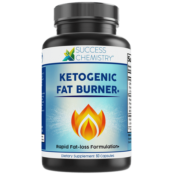 Success Chemistry Keto Diet Pills with Herbal Blend - General Health & Wellness Support for Adults - 60 Count
