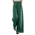 thumbnail image 1 of ketyyh-chn99 Pants Womens Shinny Metallic Sequins High Waist Stretchy Bell Bottom Flared Pants, Wet Look Pants Club Wear, 1 of 5