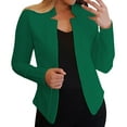 thumbnail image 1 of ketyyh-chn99 Long Blazer Jackets For Women Women’s Open Front Long Sleeve Blazer Jacket Solid Color Plus Size Coat Blazer, 1 of 2