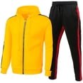 thumbnail image 1 of ketyyh-chn99 Men Suit Mens Sweatsuits 2 Piece Casual Long Sleeve Tracksuit Set Jogging Suit for Running,Exercise,Traning, 1 of 3