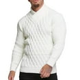 thumbnail image 1 of ketyyh-chn99 Mens Sweaters And Pullovers Mens Slim Fit Sweater Vest V Neck Sleeveless Sweater Pullover Sweaters Cable Knitted with Ribbing Edge, 1 of 5